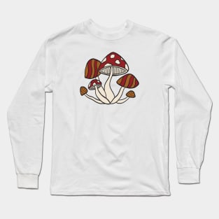 Mushroom Master Toadstools Long Sleeve T-Shirt